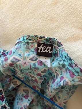 Tea Collection Girls Floral Dress Size 12